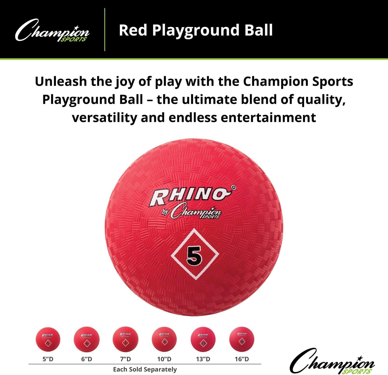 Champion Sports Nosorożec piłki do zabawy