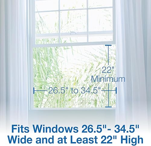 Miniatura 8 de Air King 9155 Ventilador de ventana, 16 pulgadas, color blanco