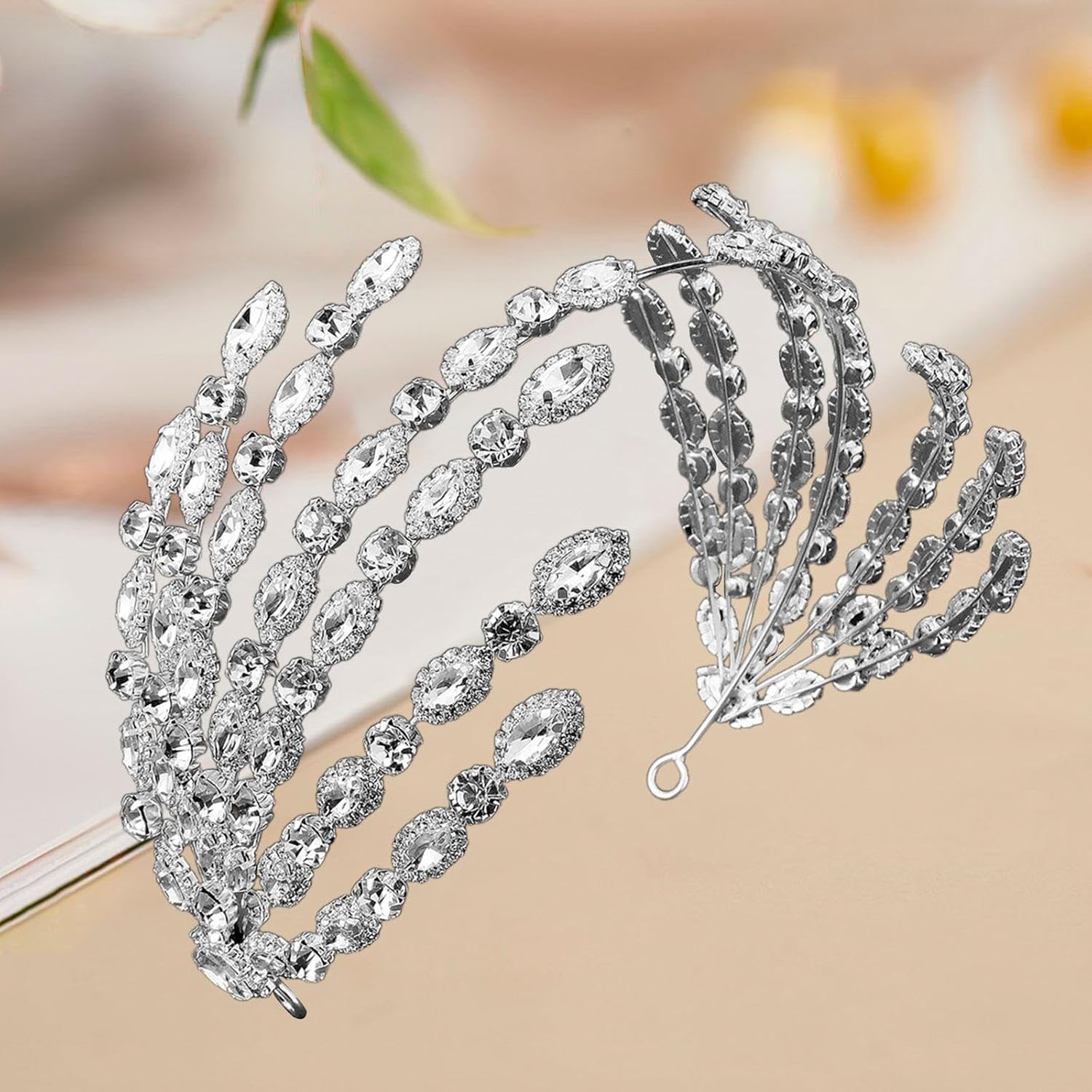 Elegant Bridal Crown Hairpiece for Wedding Celebration