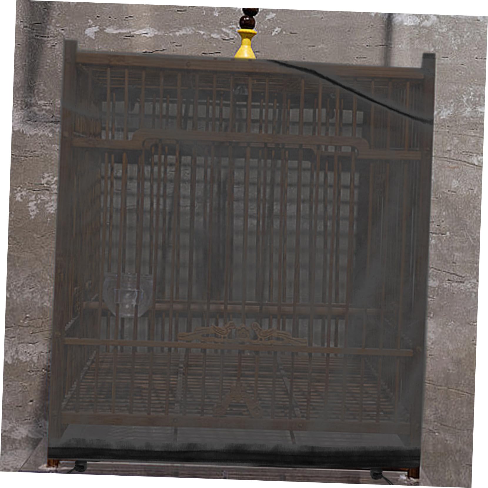 BUGUUYO Bird Cage Net Cover Birdcage Gauze for Parakeet Parrot Cage Cover Breathable Fabric Birdcage Liners Birdcage Covers for Night Birdcage Accessories