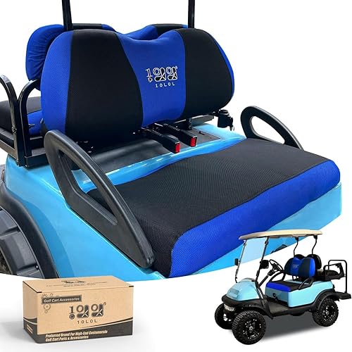 Miniatura 39 de 10L0L Fundas de asiento de carrito de golf universales para Yamaha Club Car Precedent asientos delanteros estándar, funda de asiento de banco