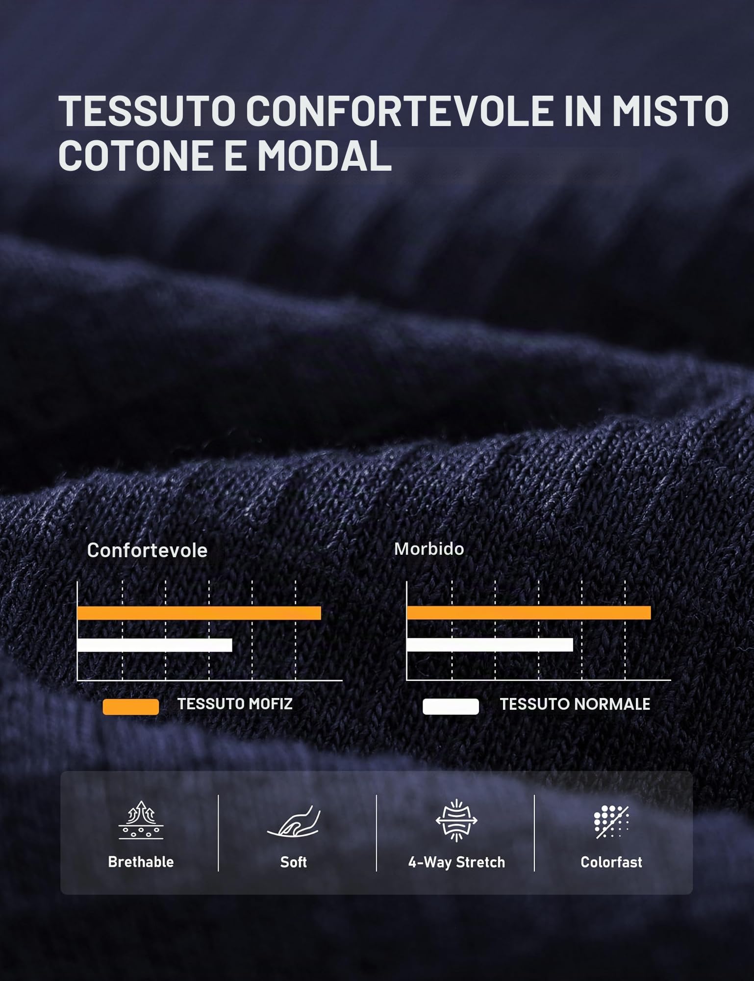 MoFiz Pigiama Uomo Cotone Modal Lungo Pigiami Due Pezzi Invernale Manica Lunga Pigiama Aperto Davanti Bottoni Morbido ed Elegante Abbigliamento da Notte Casa M-4XL