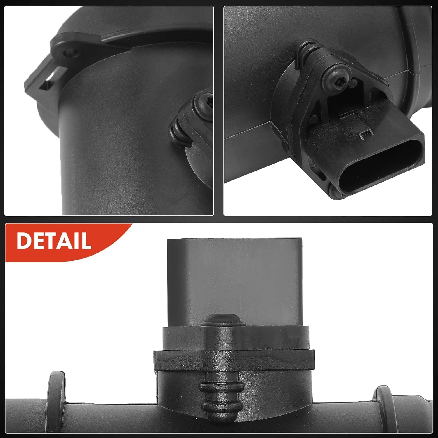 A-Premium Mass Air Flow Sensor Meter Assembly Compatible with Audi S4 2004-2009, S6 2002-2003, S8 2001-2003, 4.2L, GAS, Replace# 077906461, 077133471K