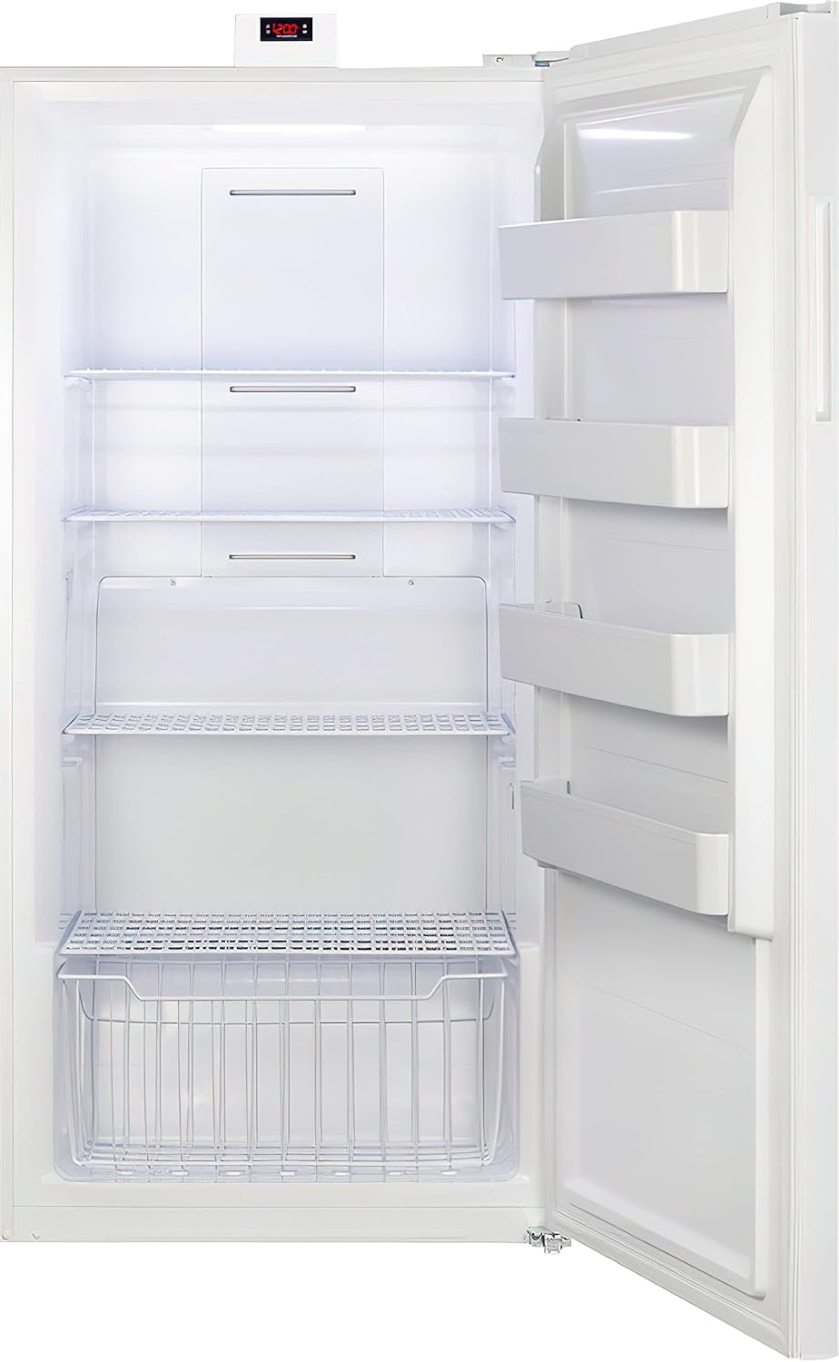 Accucold FFUF234 General Purpose Medical 33" Wide Upright All-Freezer, 21 cu.ft. Capacity, Magnetic Door Gasket, Frost-free Operation, Digital Controls, Adjustable Shelves, White Cabinet