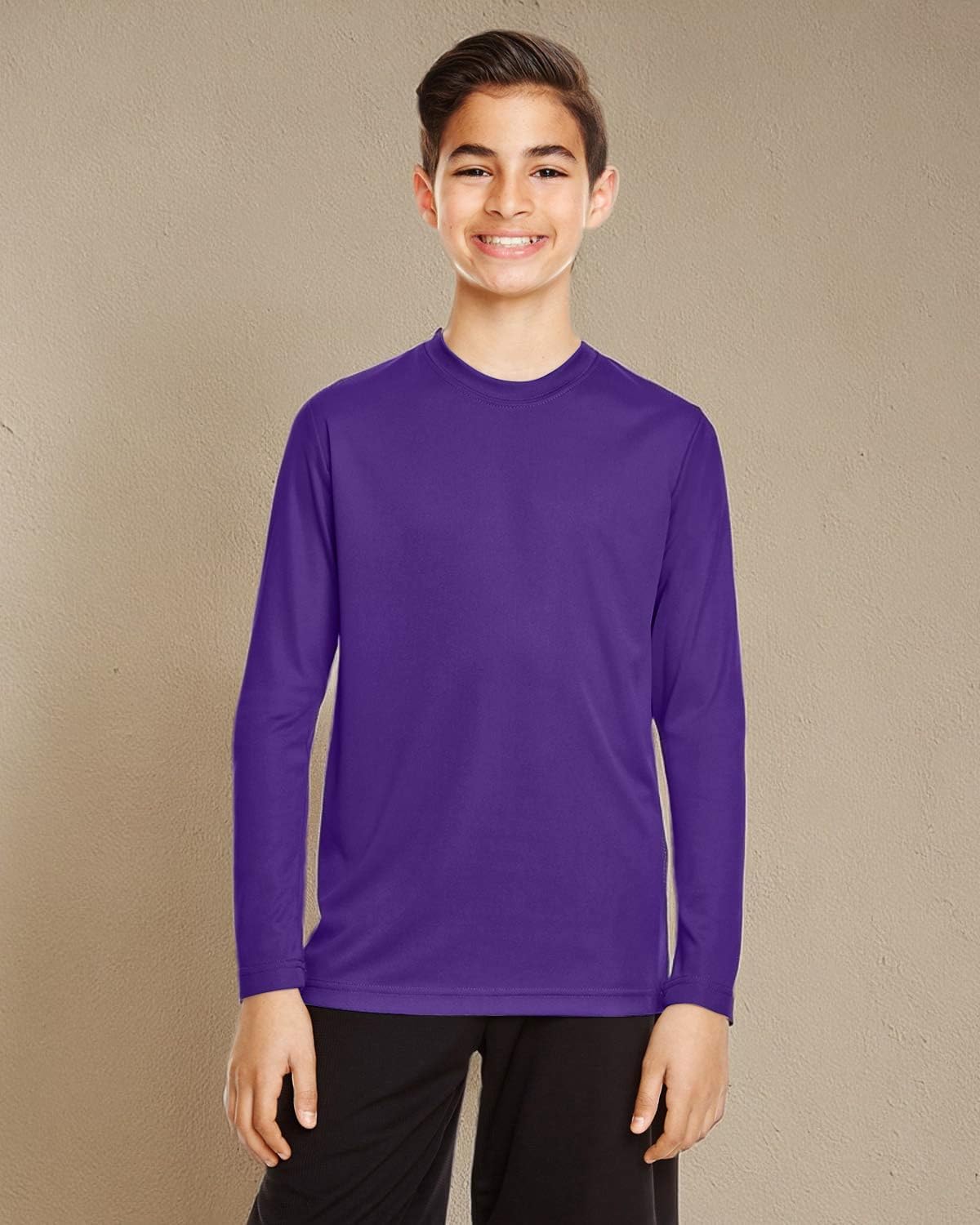 Team 365 TT11YL Youth Zone Performance Long-Sleeve T-Shirt - Image 5