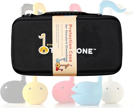 Otamatone Case with Extra Storage For Accessories | Lightweight and Waterproof Automatone Instrument Holder| Sturdy and Portable | Crafted by Experts | Compatible with Standard Sized Otamatones