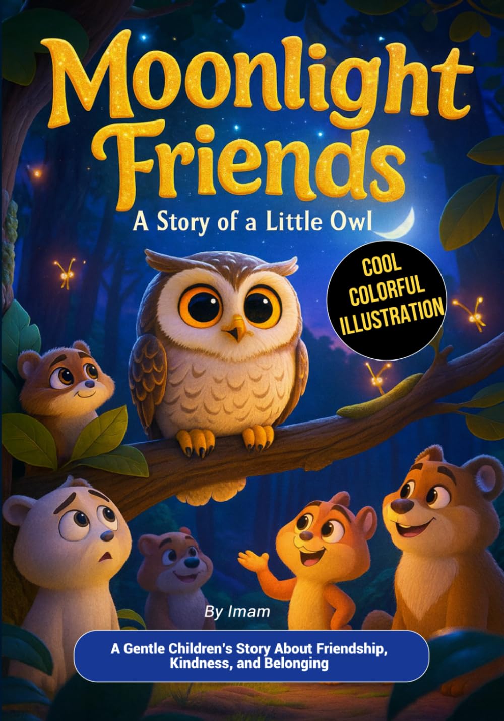 Moonlight Friends: A Story of a Little Owl: A Gentle Children’s Story About Friendship, Kindness, and Belonging