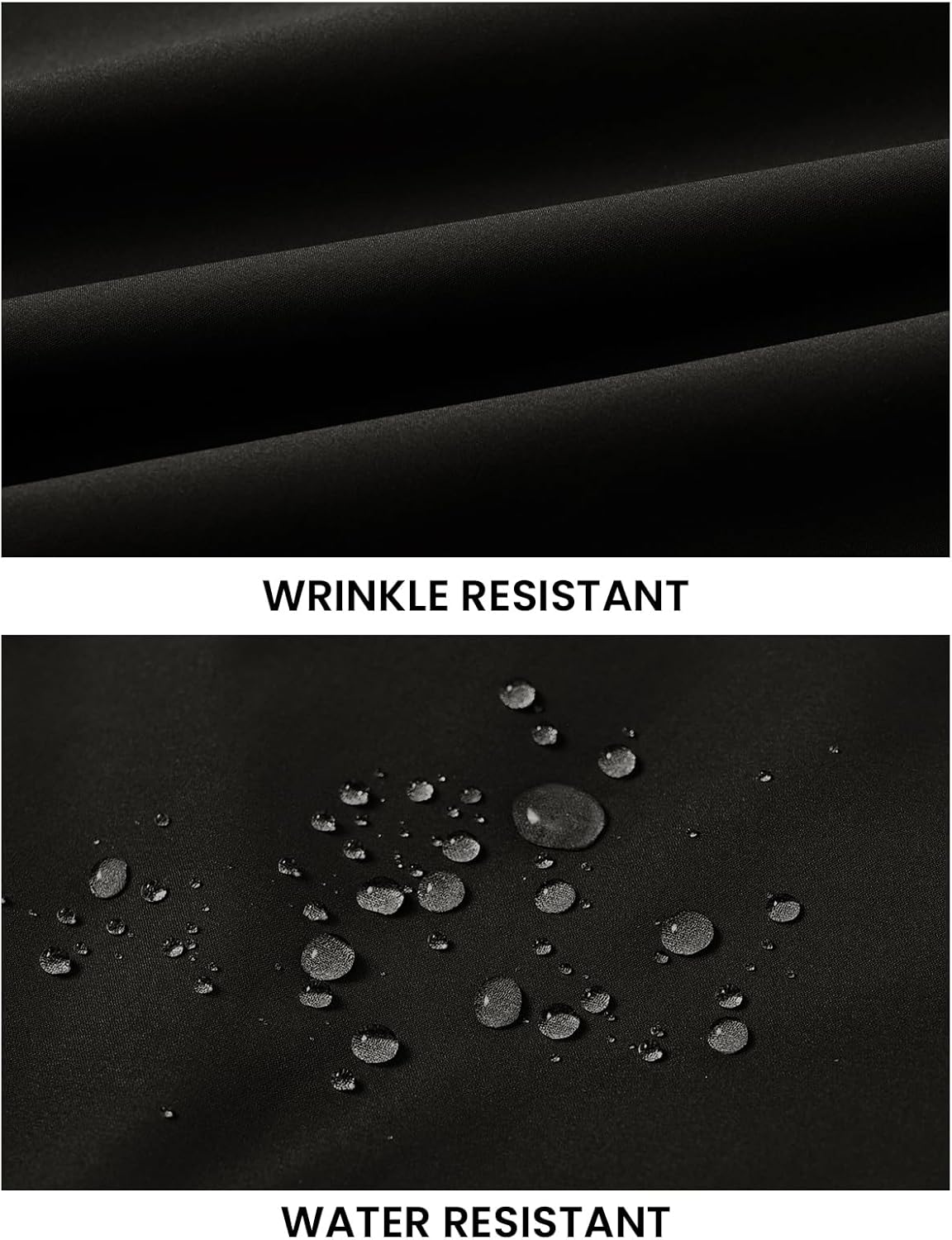 Rdruko Men's Golf Vest Lightweight Outerwear Windproof Water Resistant Grid Lining Vest with Zipper Pockets for Casual - Image 5