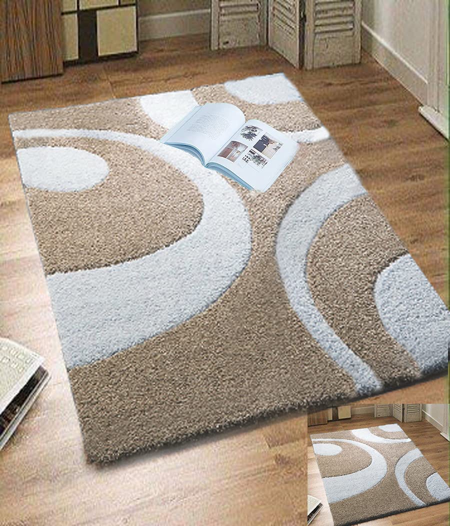 Dark Grey Shaggy Carpet - Soft & Durable Rug -10