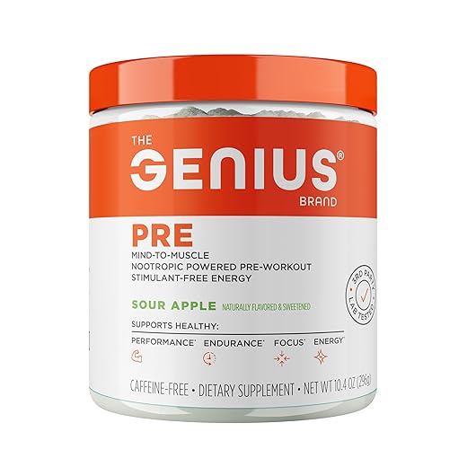 5. Genius Pre Workout Powder