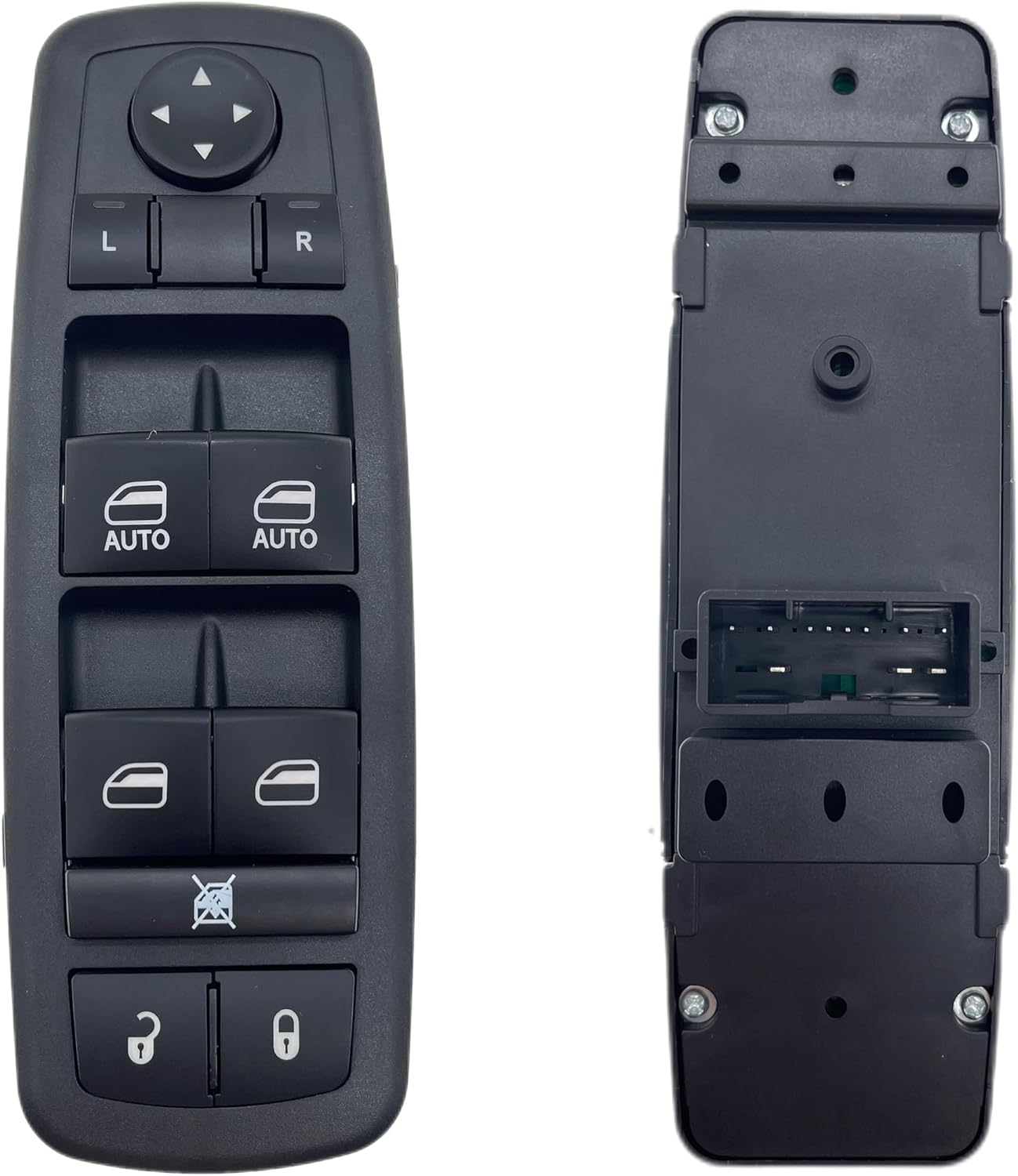 Master Power Window Switch Driver Side Compatible with Dodge Charger Journey for Chrysler 300 Replaces OE 68139805AB, 68139805AA, 56046823AE