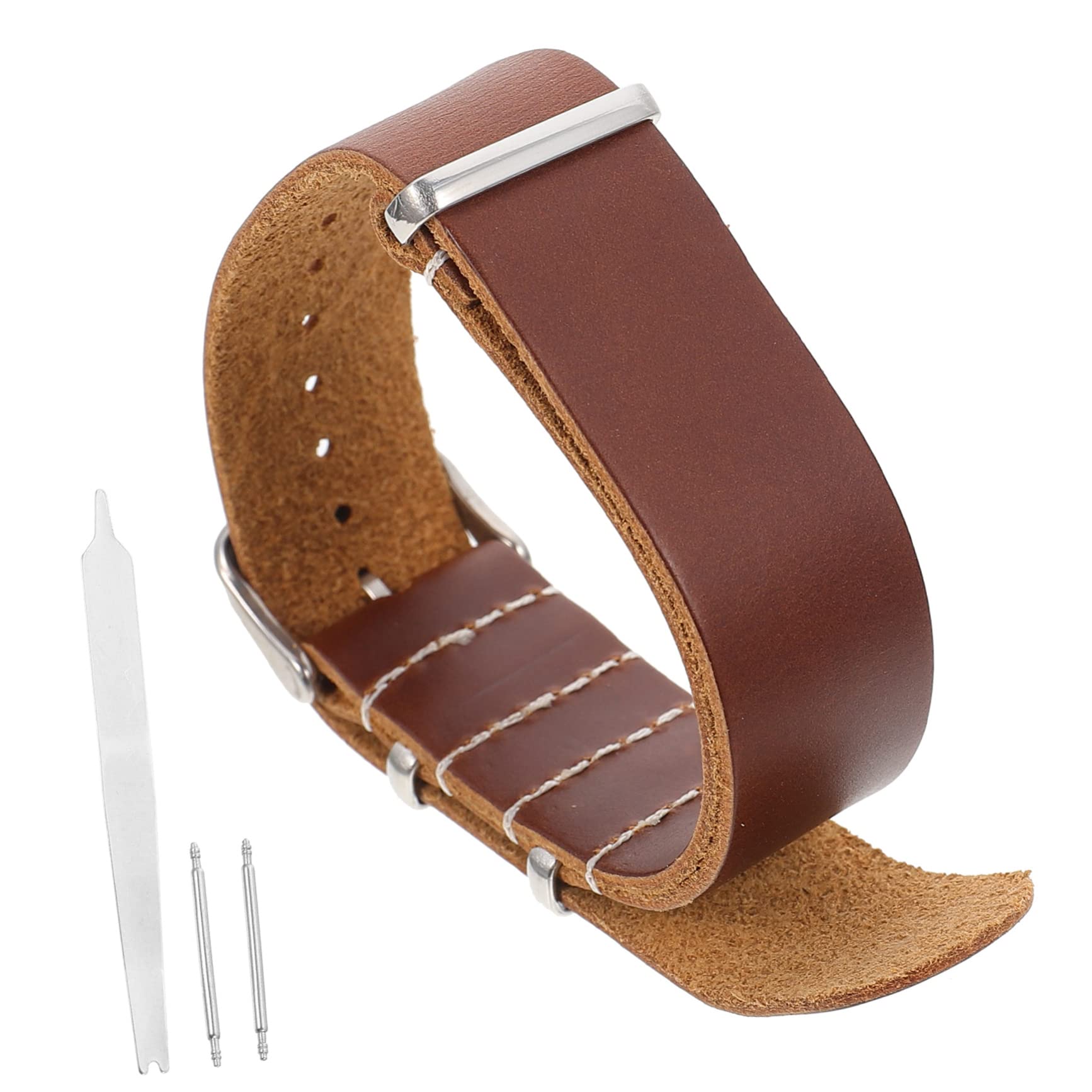 TINEASUR Vintage Watch Strap Decorative Design Retro Band for Smartwatches and Line Replacement Strap Comfortable and Easy to Install