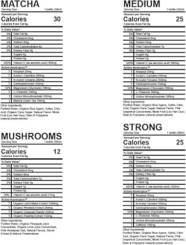 Miniatura 10 de TruBrain Bebidas  Alimento cerebral nootrópico diseñado por neurocientíficos para aumentar la producción mental y mejorar la memoria suplemento
