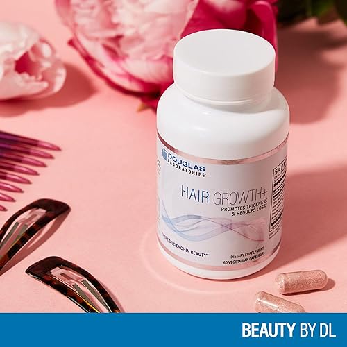 Miniatura 4 de Douglas Laboratories Crecimiento del cabello+  Promueve el grosor y reduce la pérdida  60 cápsulas vegetarianas