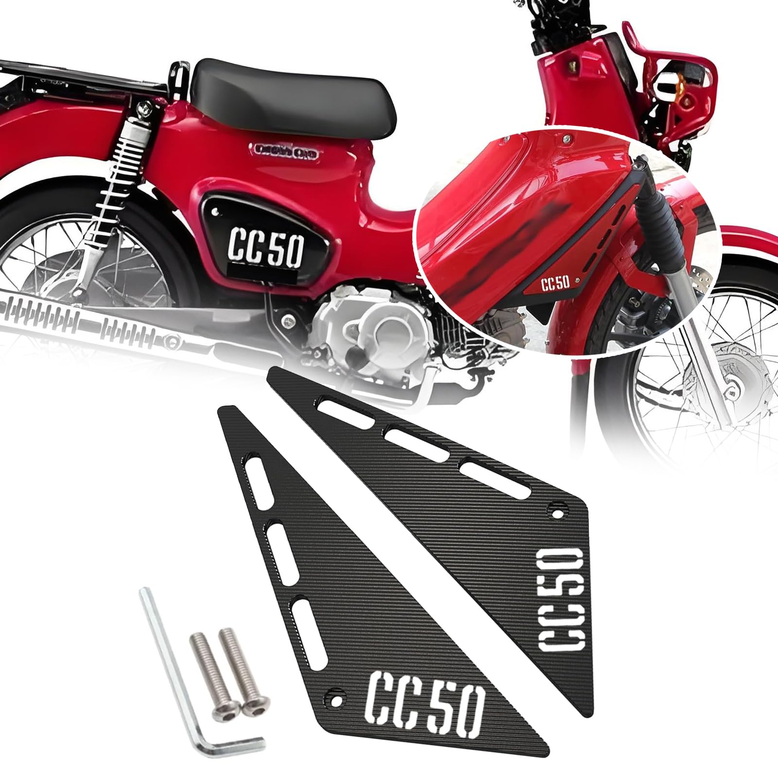 Amazon | FOR クロスカブ CC50 Cross Cub cc50 2024 CNC アルミ