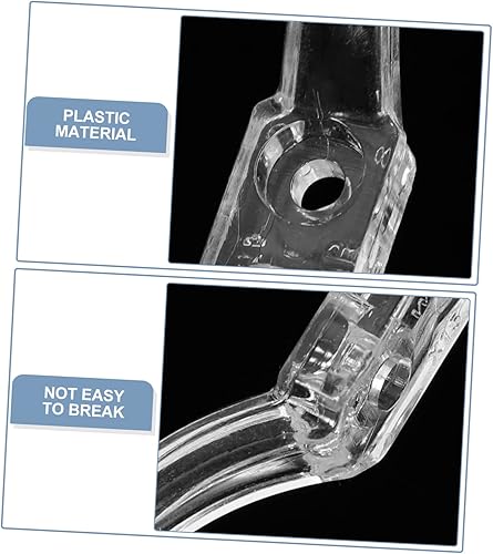 Miniatura 8 de Artibetter 12 ganchos para accesorios para ciegos, soporte para cable adhesivo, ganchos de ventana para cortinas, cuerda ciega, tacos, acrílico,