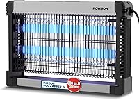 Flowtron Indoor Bug Zapper 3000V: Electric Mosquito Killer Trap, 800 Sq Ft Coverage, 20W Dual UV Lights for Kitchen, Bedroom, RV