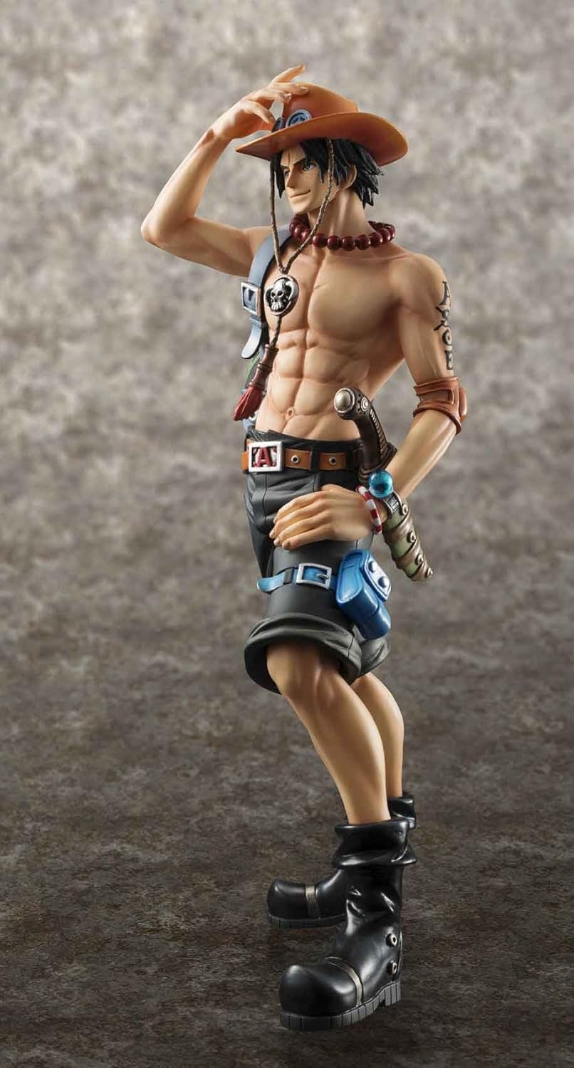 Megahouse One Piece Portrait of Pirates Neo DX Portgas Ace EX Model PVC Figure