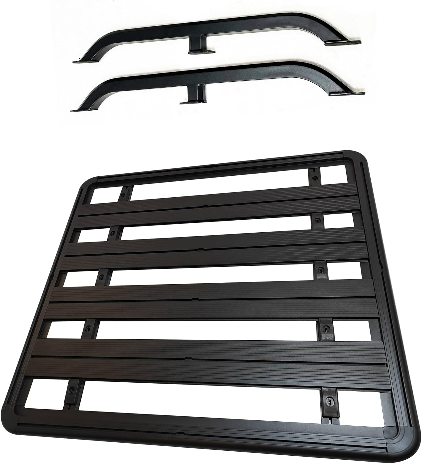 Black Horse Spike Stationary Cargo Platform System for Midsize Trucks Black Compatible with 2005-2024 Colorado|2005-2024 Frontier|2005-2024 Ranger|2005-2024 Tacoma|2019-2024 Gladiator-WHPRB401