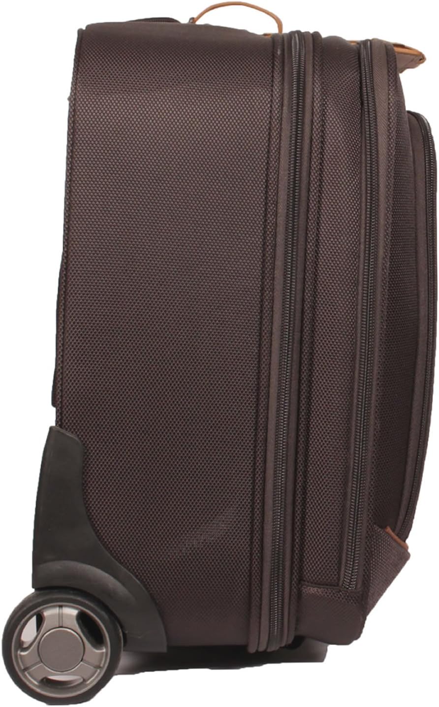 Melvin Luxury 17" Business Executive Roller Overnight Travel Briefcase Cabin Luggage Laptop Bag 2 Wheel Trolley Case - Image 5