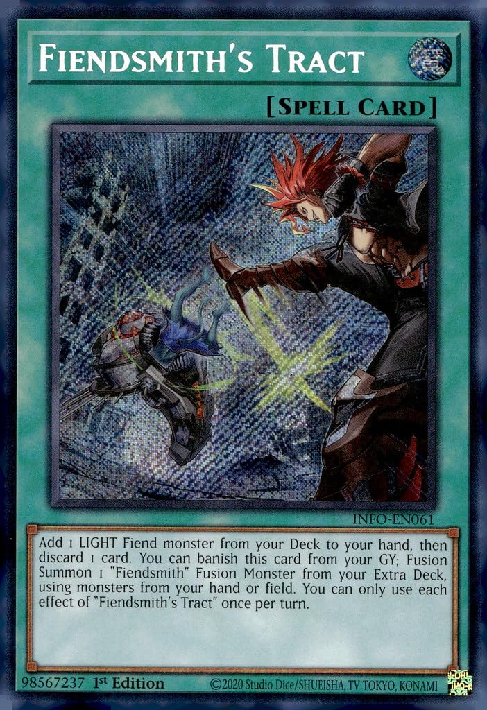 Fiendsmith's Tract - INFO-EN061 - Secret Rare - 1st Edition