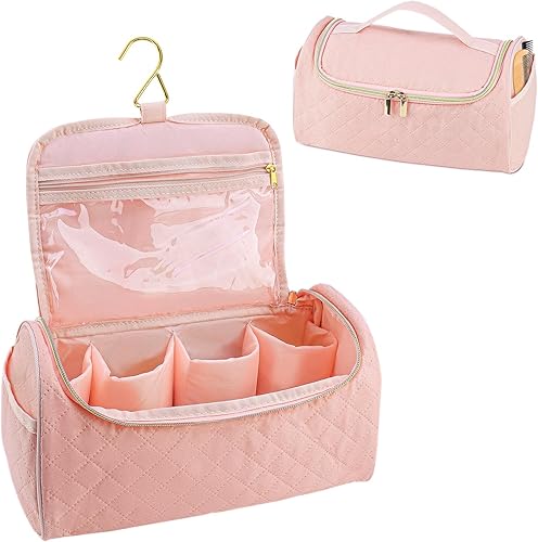 ALSLEA Airwrap - Funda de viaje compatible con Dyson Airwrap bolsa de viaje, Rosado, Estuche de viaje multifuncional y portátil