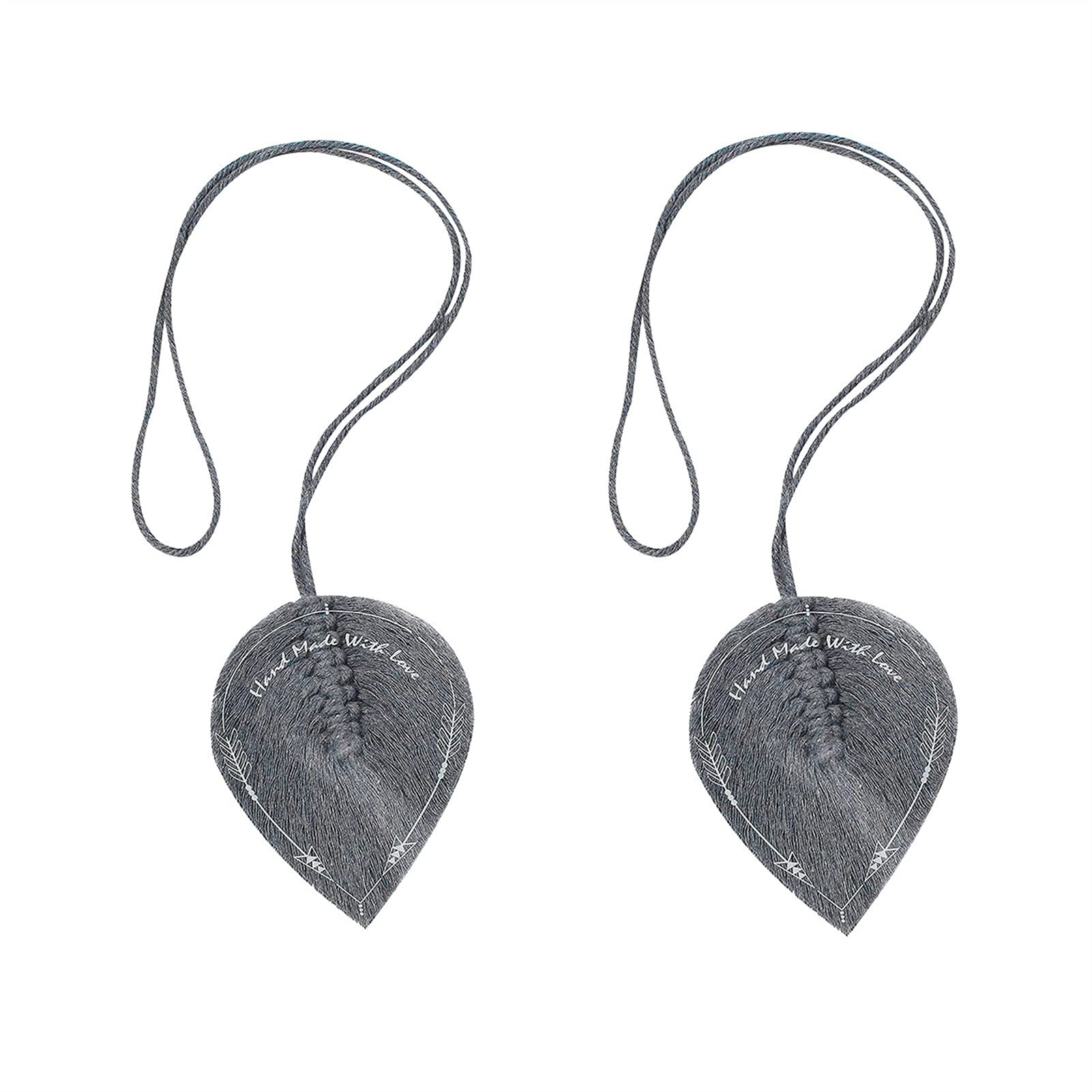 Embrasses de rideaux magnétiques, 4 pièces, sangle rideau réglable, support corde for décoration maison, accessoires fenêtre(A)