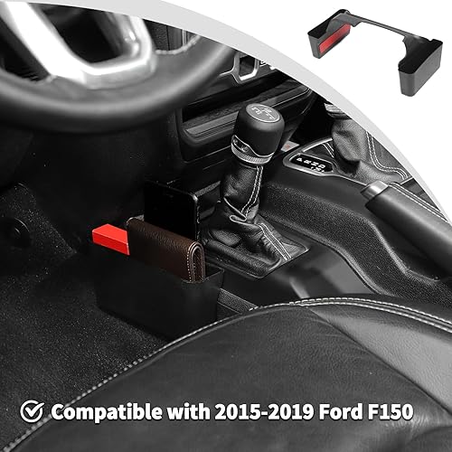 Miniatura 3 de JWWY Caja de almacenamiento para palanca de cambios para Jeep Wrangler JL JLU y Gladiator JT 2018-2025 + 4xe, organizador de cambios, bandeja de