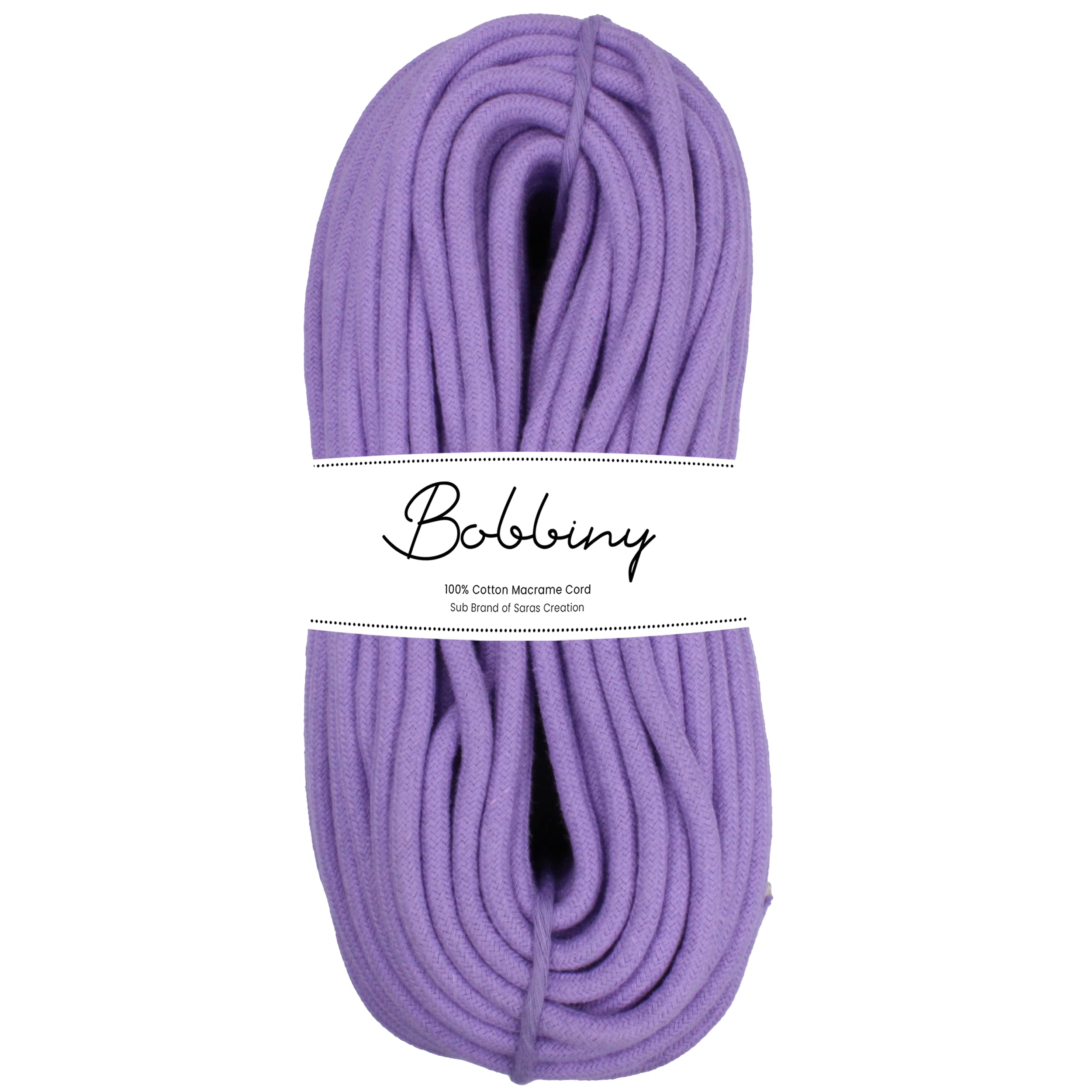BOBBINY | Premium Cotton Like Tight Rope Braided Cord Twine String for DIY Craft - Versatile, Durable, Eco-Friendly | Red | 6 mm, 25 Meter — Amazon image 4