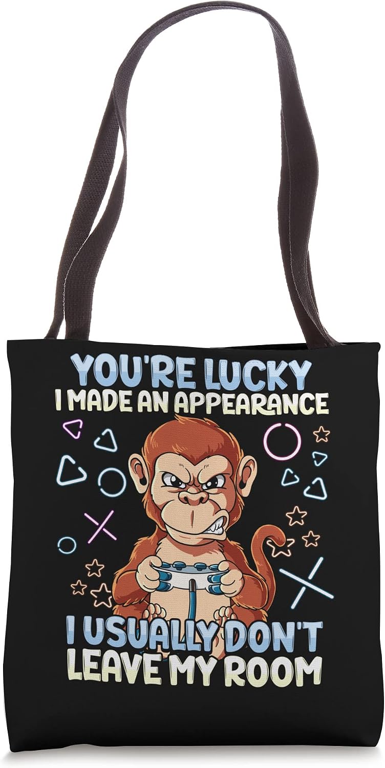 Leave My Room Gamer Tote Bag
