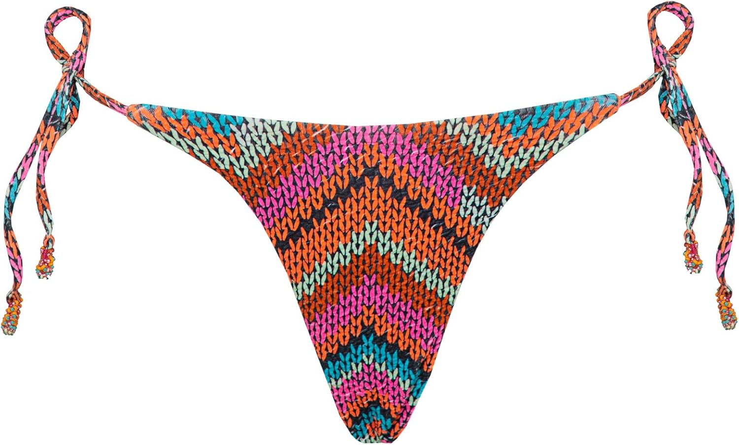 Maaji Women's Tide Bottom Regular Rise Regular Rise Tie Side Cheeky Cut