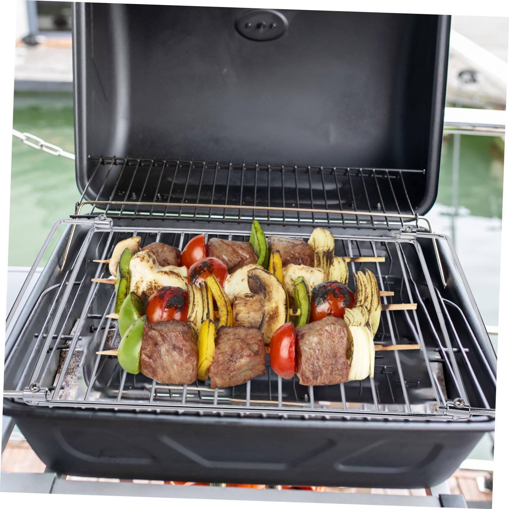 Barbecue in per Elettrico e Grill Esterno Rete Resistente e Antideformazione per e Barbecue