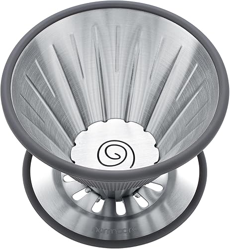 Miniatura 11 de Normcore Juego de cafetera portátil para verter sobre el viaje, gotero de café de viaje de una sola taza, uso V60 y máquina de café de papel de