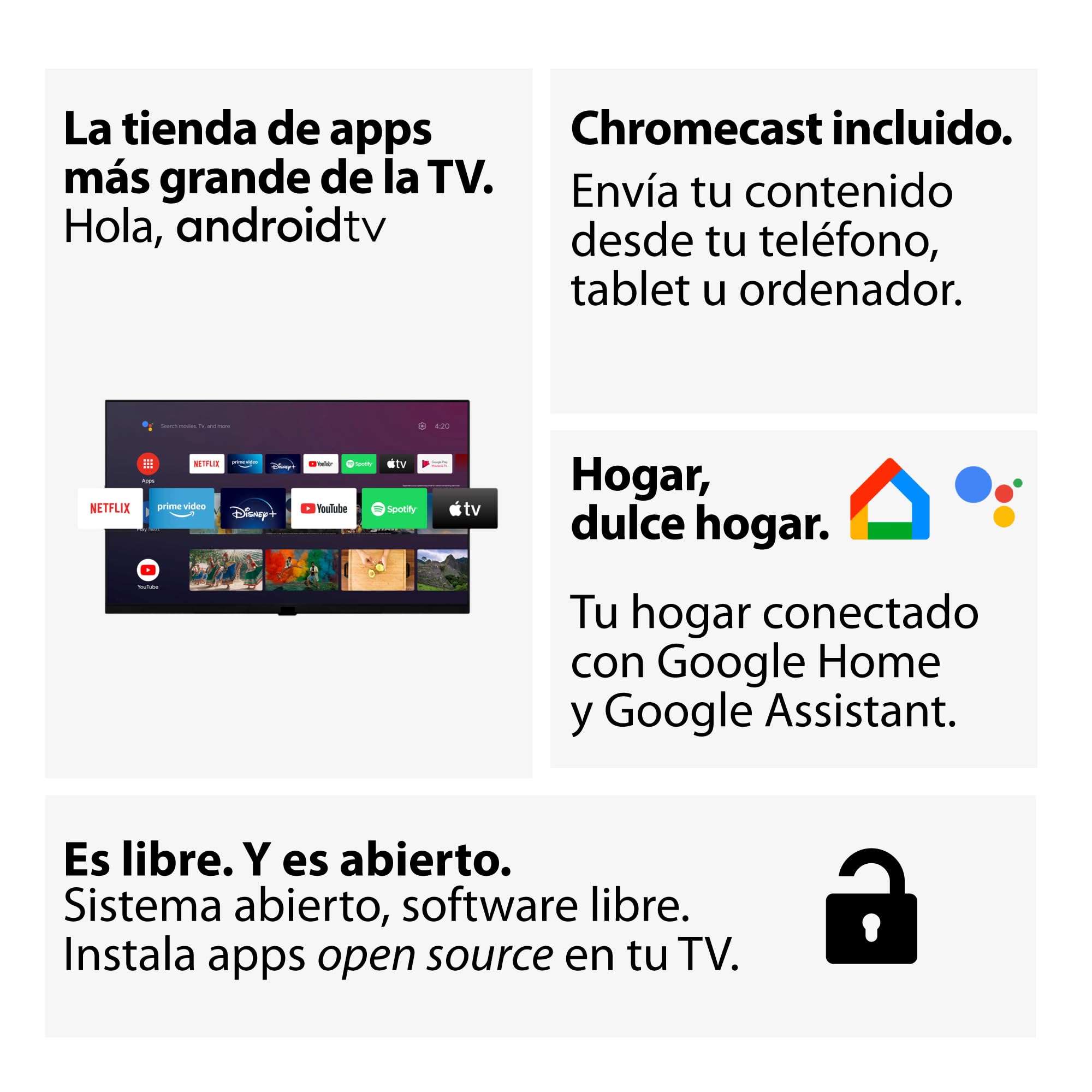 Haier Direct LED Full HD H32K702FG - 32", Smart TV, HDR, Dolby Audio, Android 11, Smart TV, Google Assistant, Bluetooth 5.1, DBX TV, HDMI 2.1 x 3, 2024