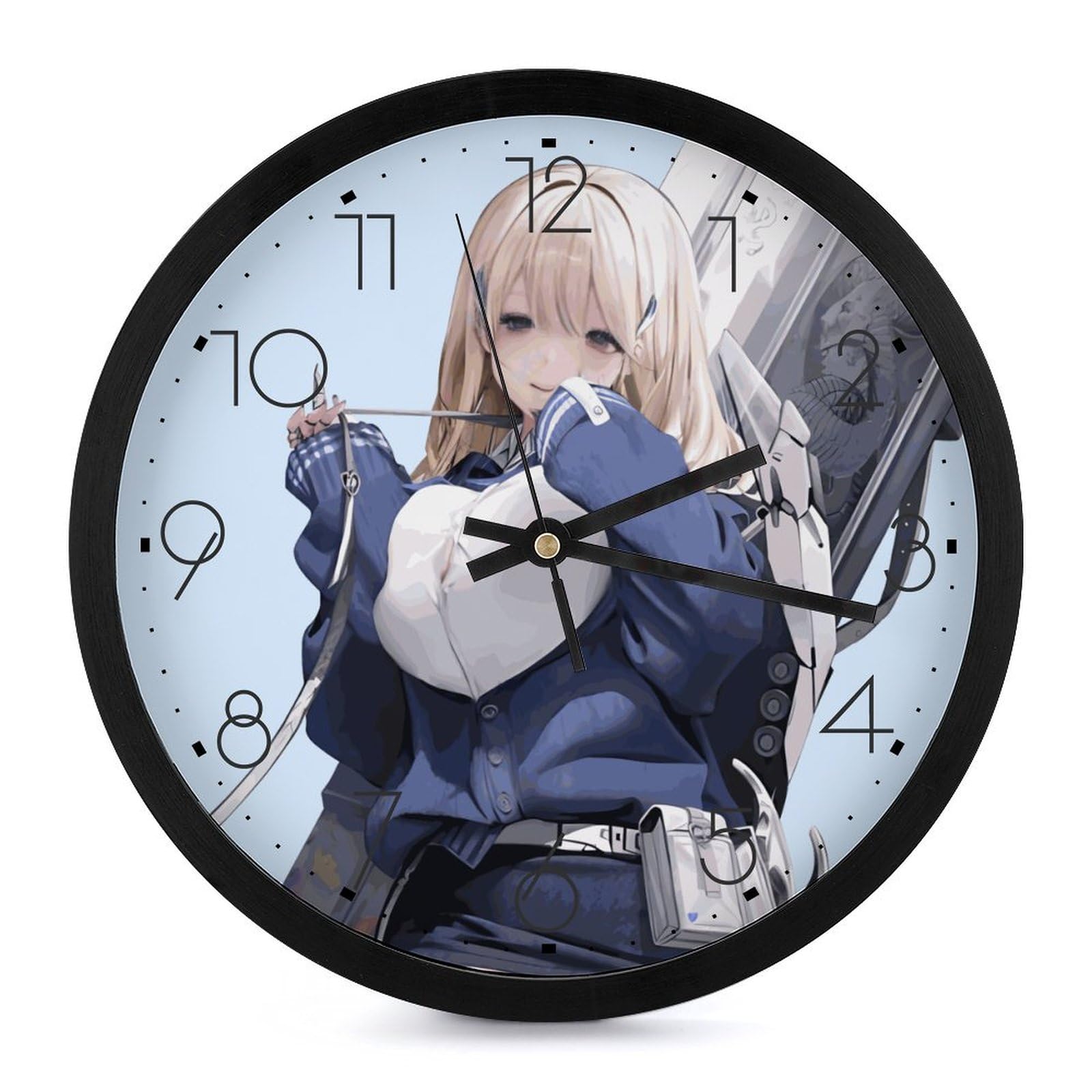 月と少女の掛け時計 Amazon.co.jp: 掛け時計 Tia Is An SSR Nikke アニメ 壁掛け時計 かけ