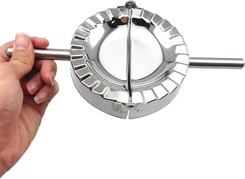 Miniatura 5 de Molde de acero inoxidable para ravioles para hacer albóndigas, máquina de prensa, envoltura Pierogie para tartas, cortador de masa de pastelería,