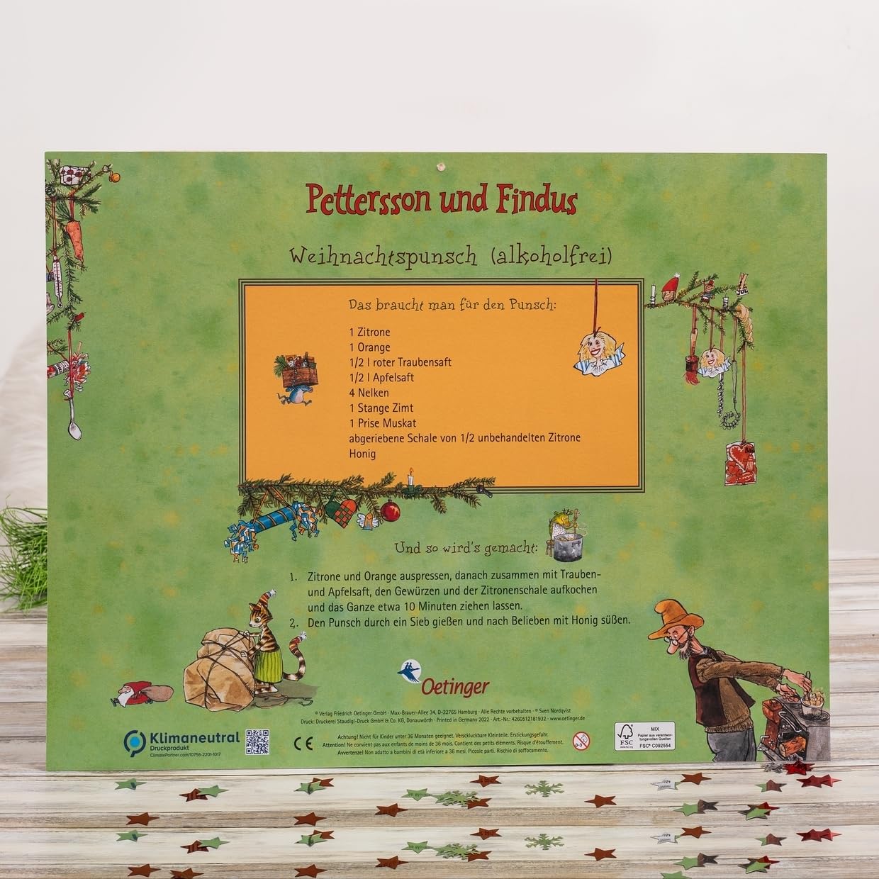 Weihnachtlich Glänzet Der Wald. Ein Windlicht-Adventskalender Mit 24 Türchen" Kaufen