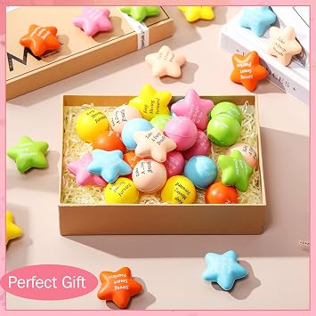 Aoriher 36 Pcs Motivational Balls Bulk with Quotes Adults