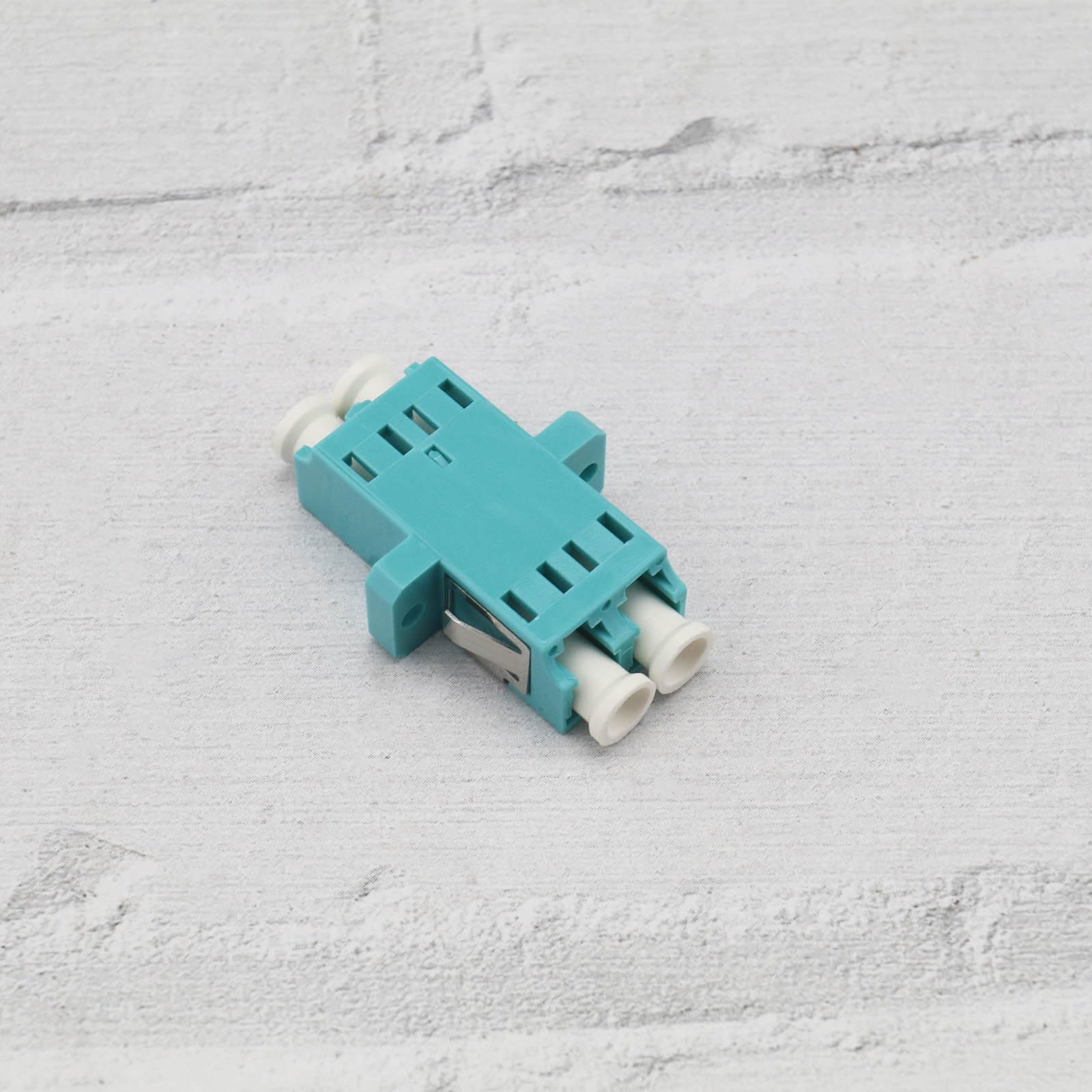 ECSiNG Confezione Da 6 Accoppiatori Per Connettori In Fibra Duplex LC Convertitore Da LC A LC Duplex Adattatore Per Fibra Ottica Per Strumenti LAN Reti CATV