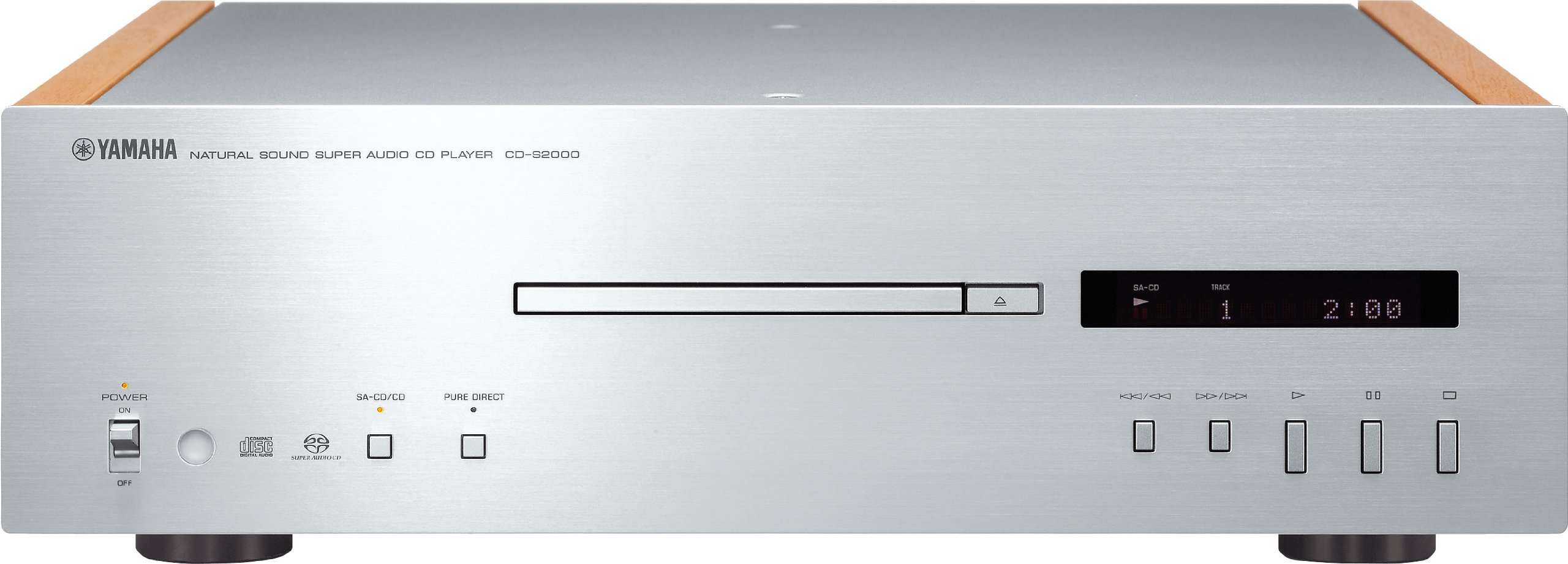 Amazon.co.jp: YAMAHA SA-CD対応CDプレーヤー (シルバー) CD-S2000S  