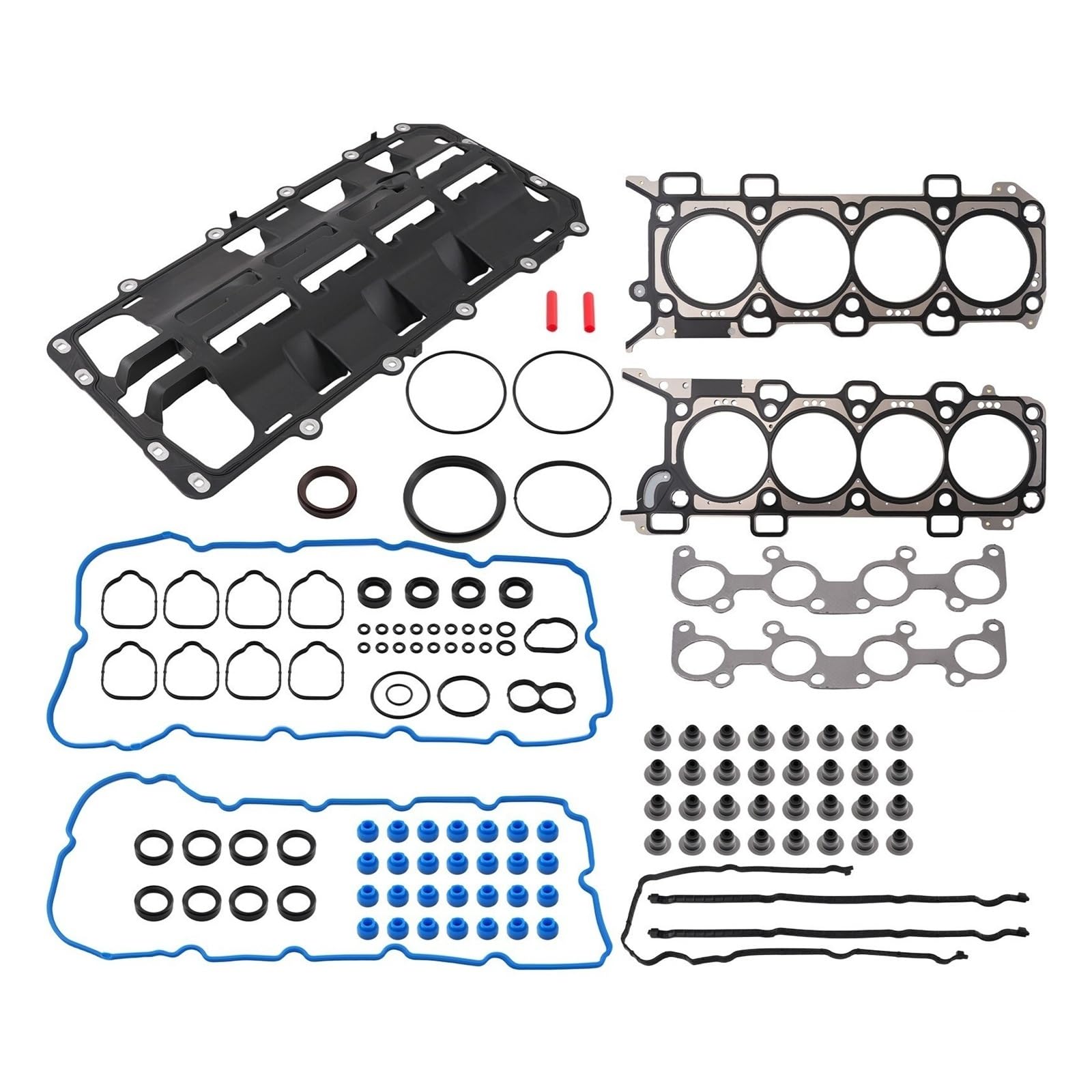 Il Set Di Guarnizioni Revisione for La Ricostruzione Del Motore Automobilistico È Adatto for 5.0L V8 2011-2014 HS26550PT Con Della Testata MLS E Kit Completo Paraolio