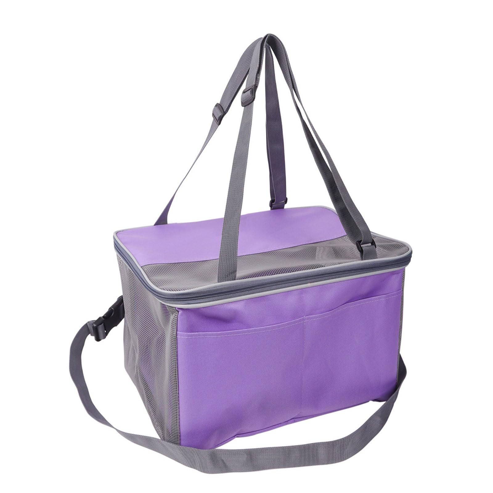 Trasportini per gatti per seggiolino auto Lettino per cani Trasportini per auto da viaggio all ' aperto Sedile turistico Borsa turistica con tasche multiple Borse da viaggio per animali domestici