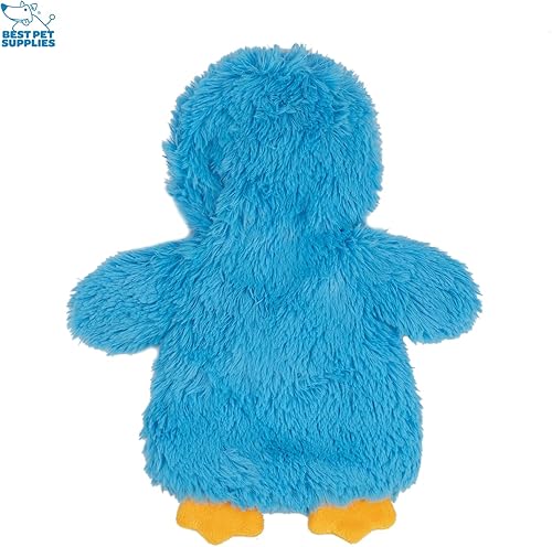 Miniatura 2 de Best Pet Supplies Juguetes de peluche de pollo arrugado para juegos interactivos, cachorros y adultos mayores, forma colorida de juguete de pollo,