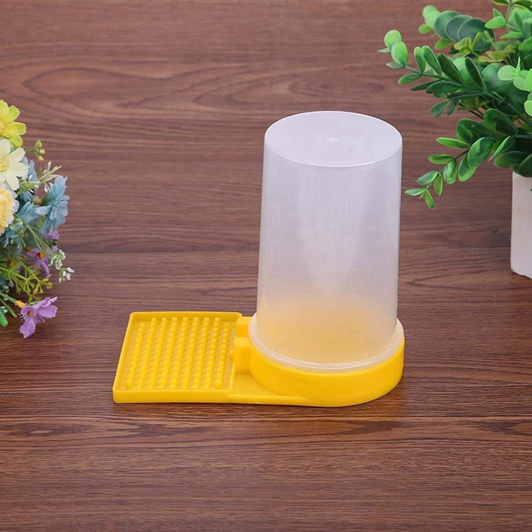 4 Paquetes Colmena Dispensador de Agua para Apicultura Alimentador de Entrada de Colmena de Abejas Bebiendo Equipos