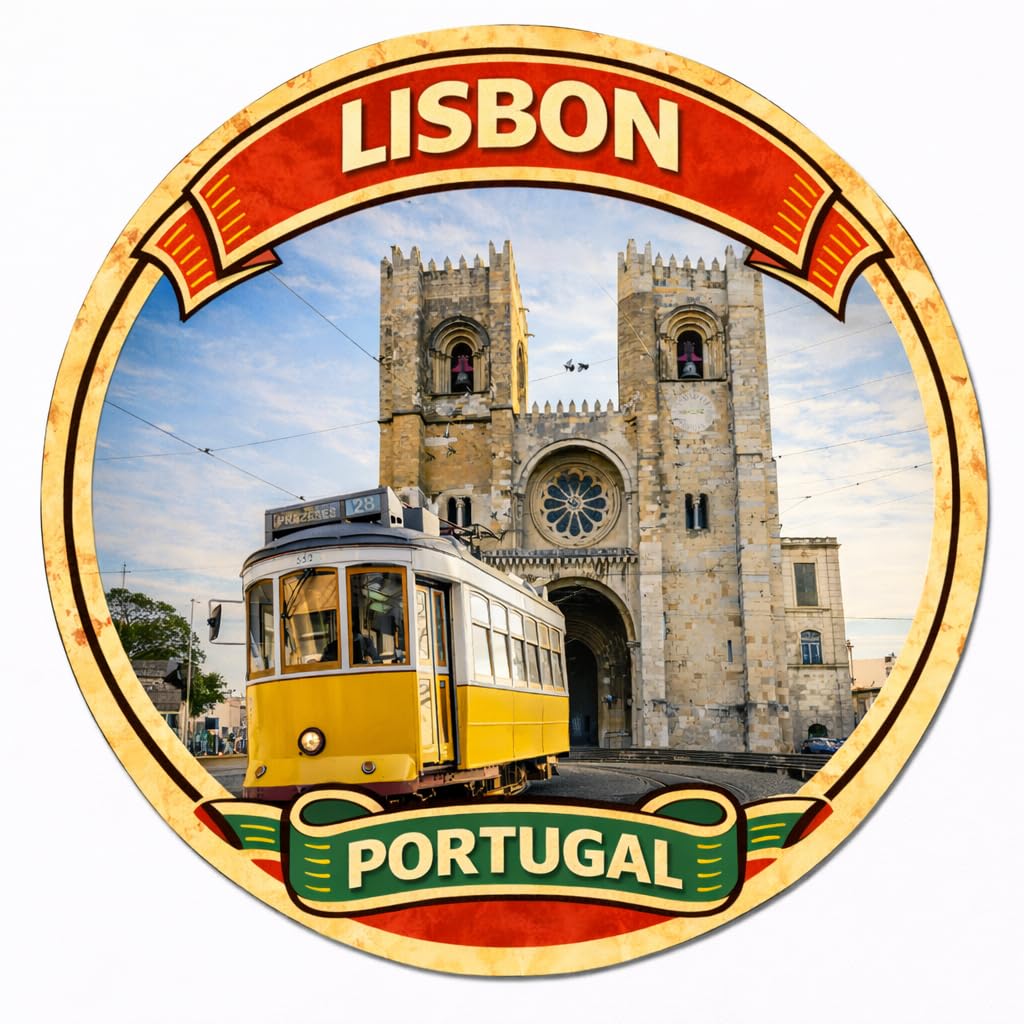 Nomad Charging Box Lisbon Portugal Decorative Souvenir Fridge Magnet A0063