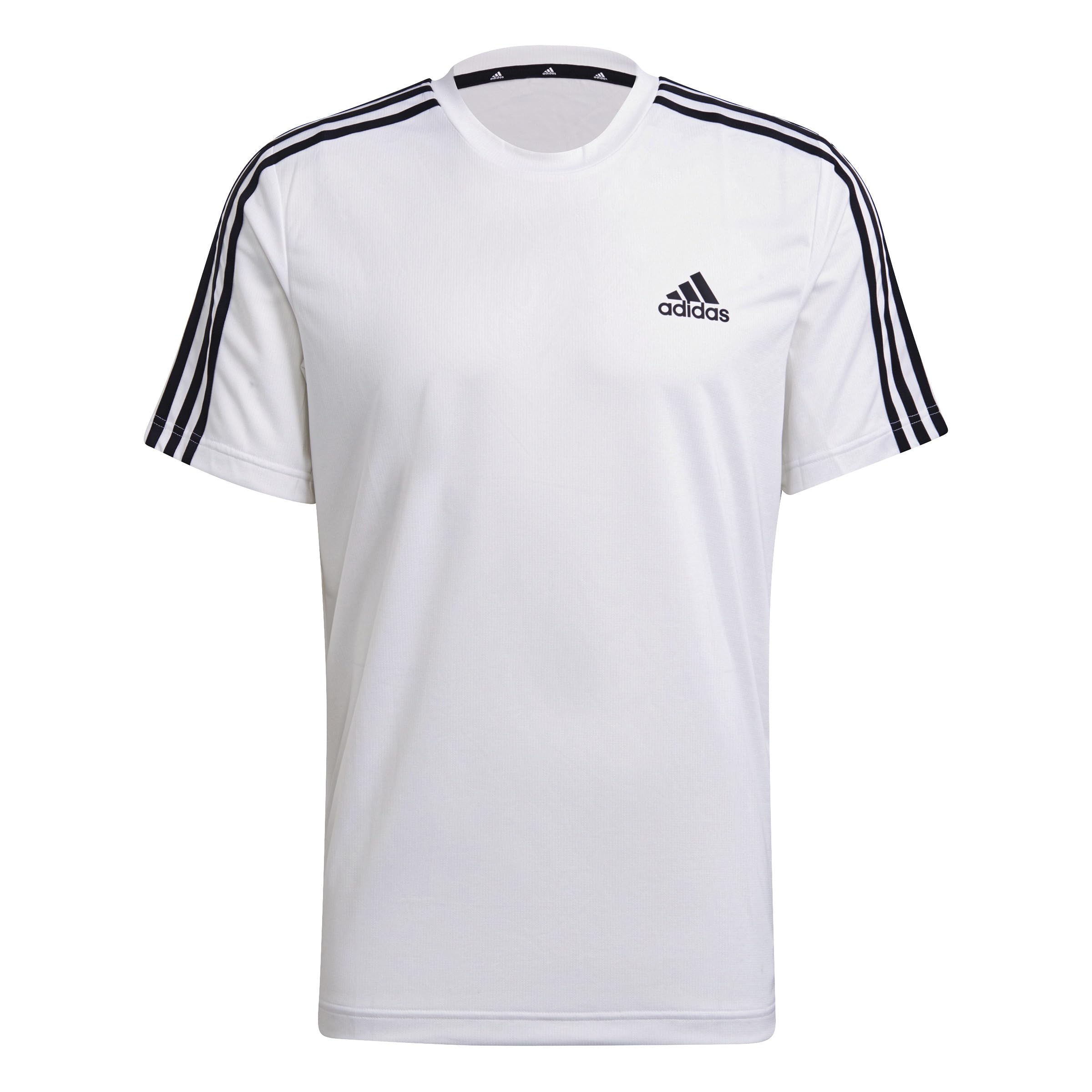 adidas Essentials Single Jersey 3-Stripes tee Camiseta de Manga Corta Hombre (Pack de 1) — view 52