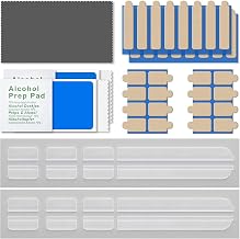 Privacy Filter Kit, Replacement Kits for Privacy Filters - Easy Installation Adhesive Strips and Fixing Tabs for Laptops