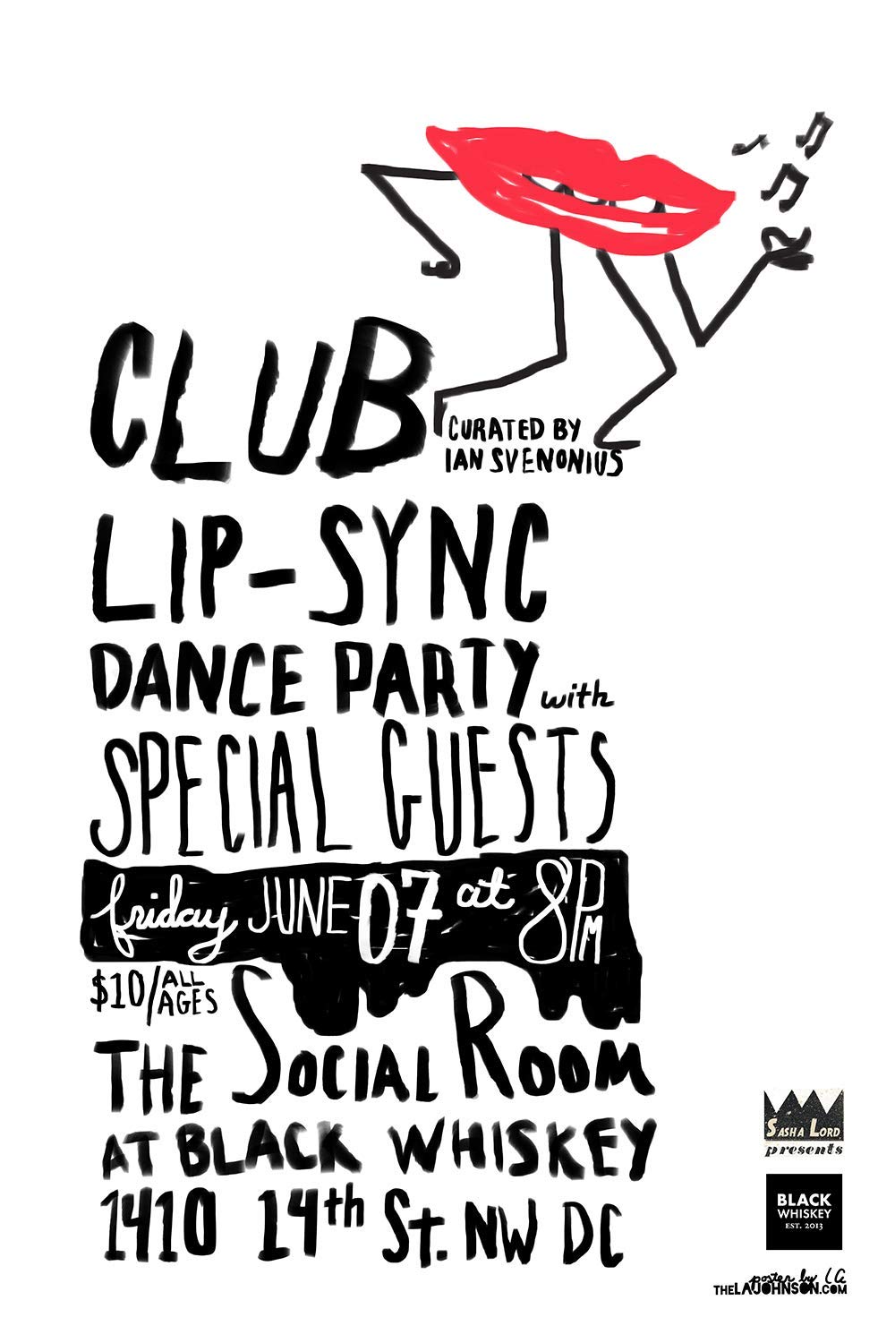 5 Ace LIPSYNC DANCE PARTY WITH SPECIAL GUESTS………………. WALL POSTER OF 300 GSM (12X18