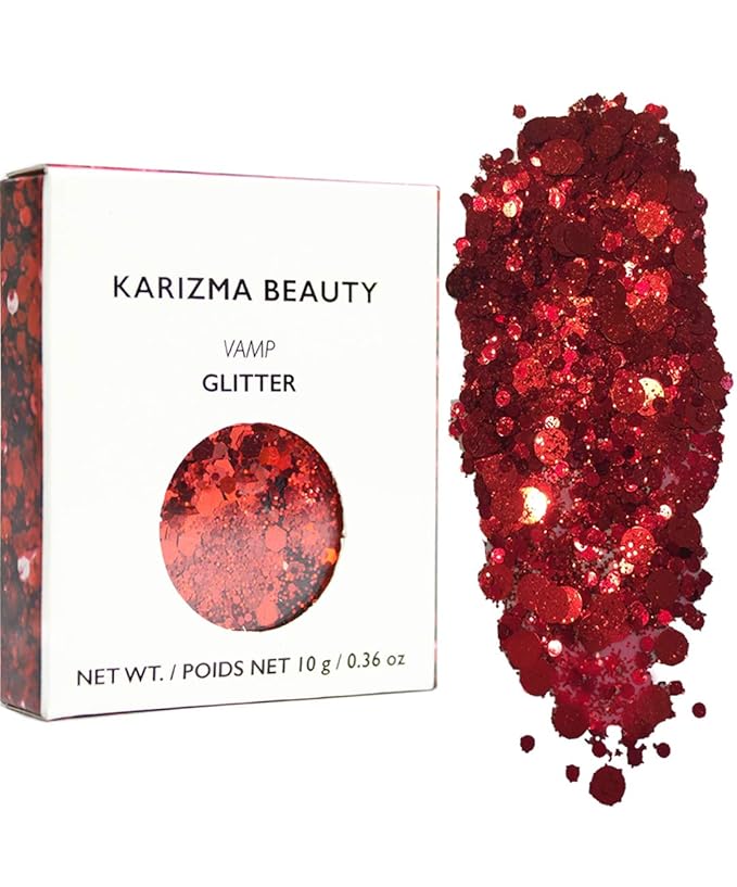 KARIZMA Holographic Vamp Glitter. 10g Chunky Face Glitter