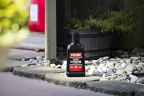Miniatura 8 de STA-BIL Aceite sintético completo de 2 ciclos - Con estabilizador de combustible para hasta 12 meses de protección - Mezcla múltiple de 5 galones -